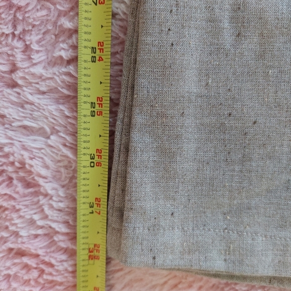 Carol Young Undesigned Linen And Silk Blend Wide Leg Flare Trouser Pants Size 8 - Picture 8 of 10